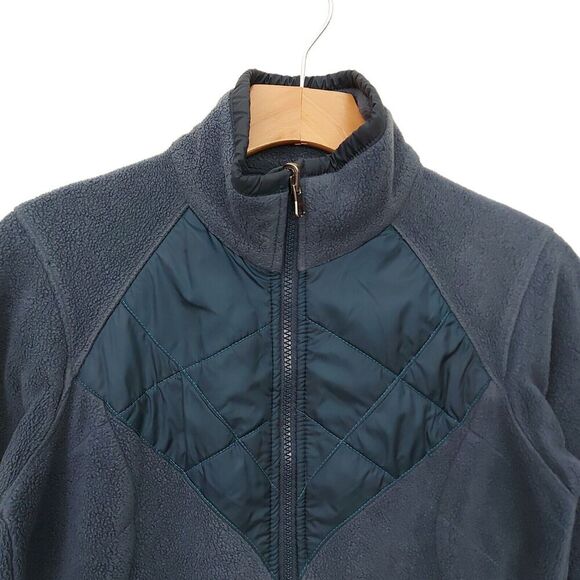 Columbia Interchange Fleece Jacket Womens Small Green Full Zip Cozy Outdoor - Picture 3 of 9